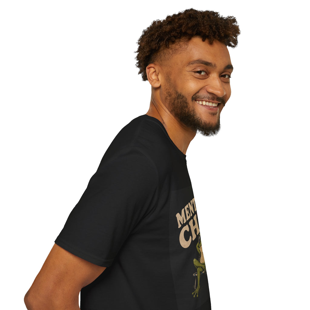 Mentally Chill Frog T-Shirt | Relaxed Cartoon Frog Graphic