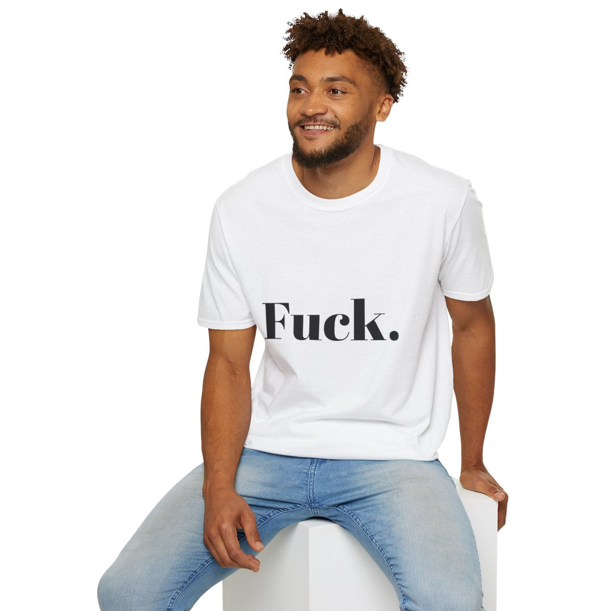 X 'Fuck.' - Minimal Graphic Tee Statement