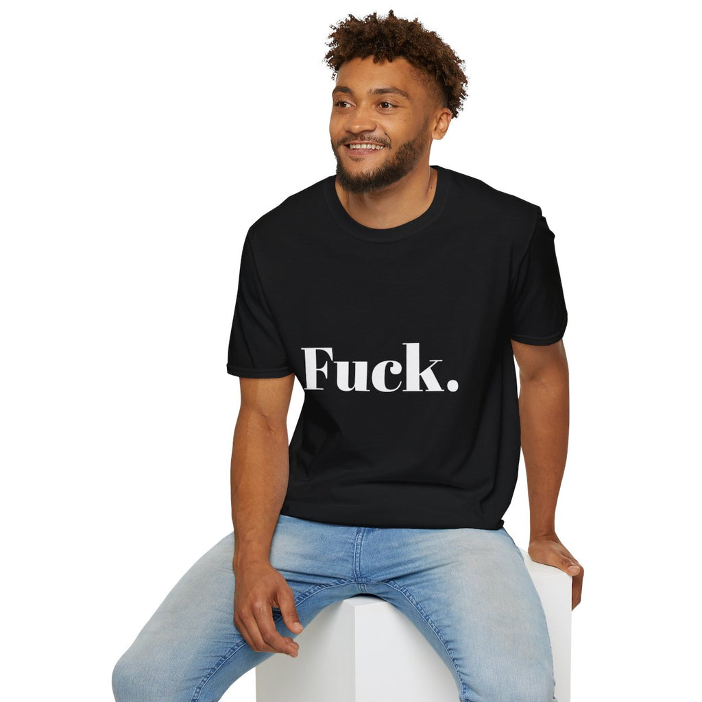 X 'Fuck.' - Minimal Graphic Tee Statement