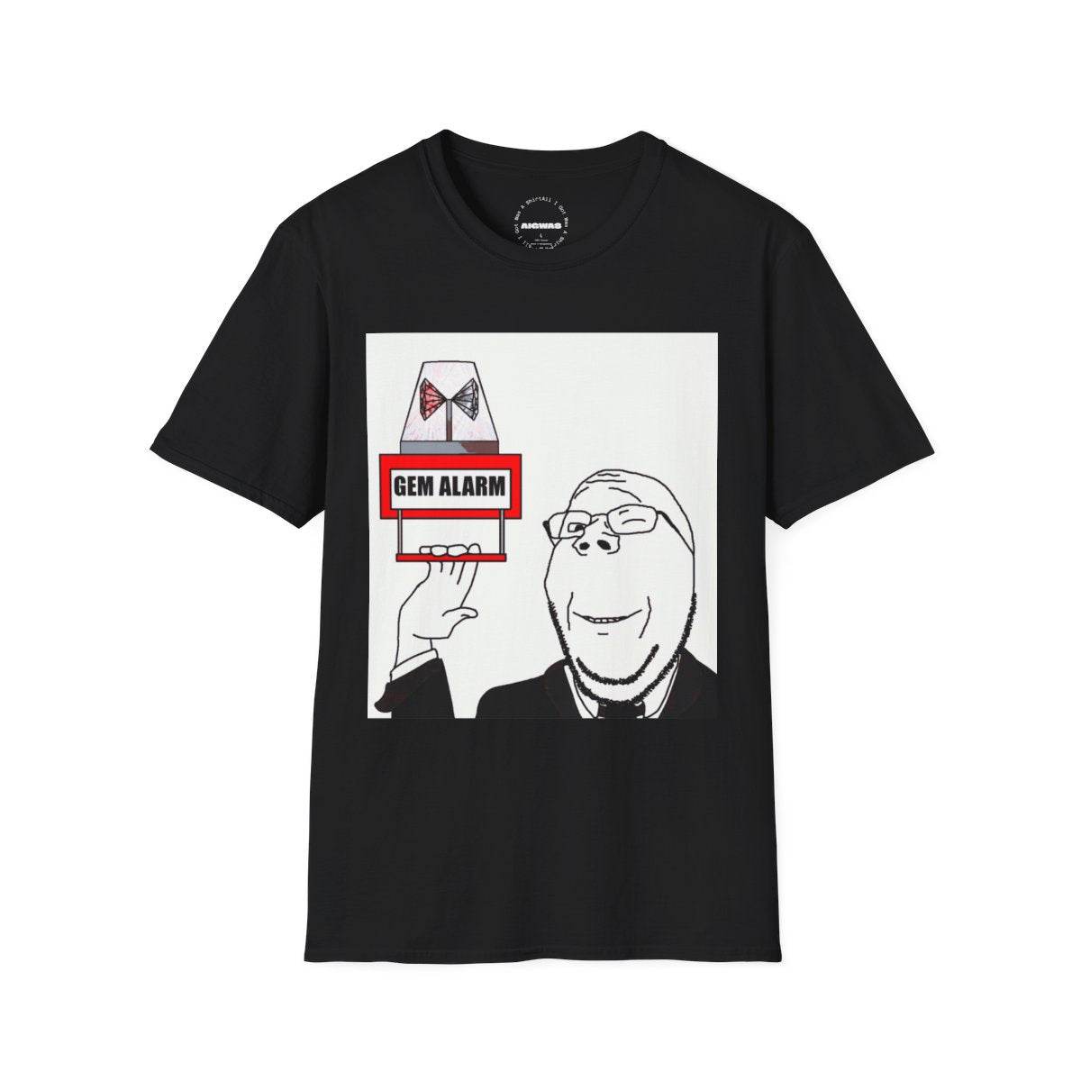 X Gem Alarm Chud Funny Meme Graphic Tee