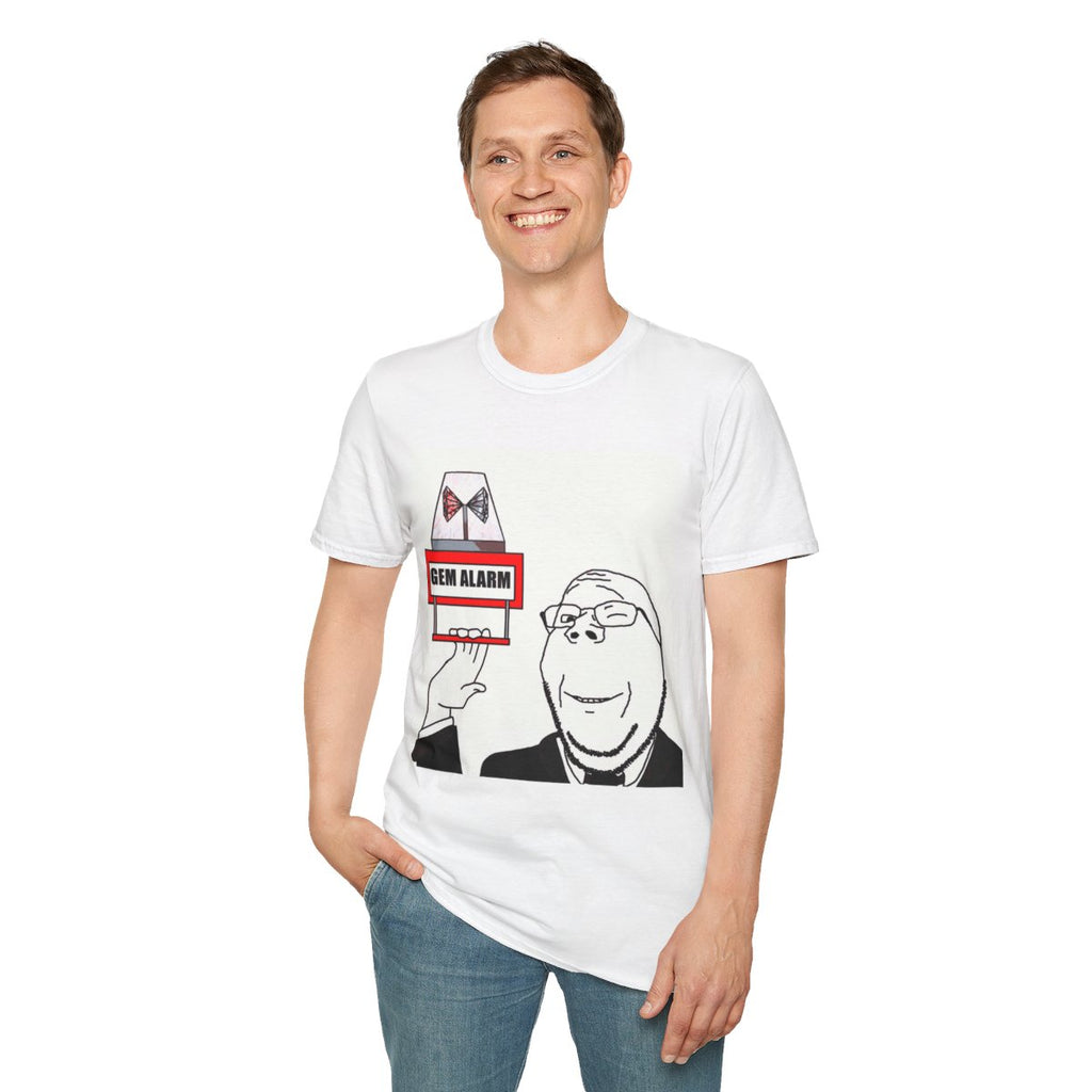 X Gem Alarm Chud Funny Meme Graphic Tee