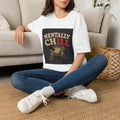 Mentally Chill Frog T-Shirt | Relaxed Cartoon Frog Graphic