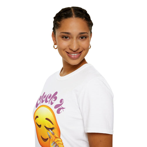 "Clock It" Emoji Graphic Tee