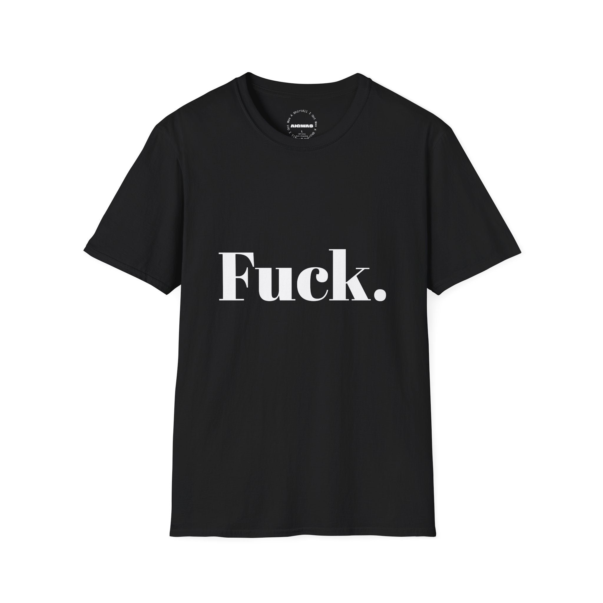 X 'Fuck.' - Minimal Graphic Tee Statement