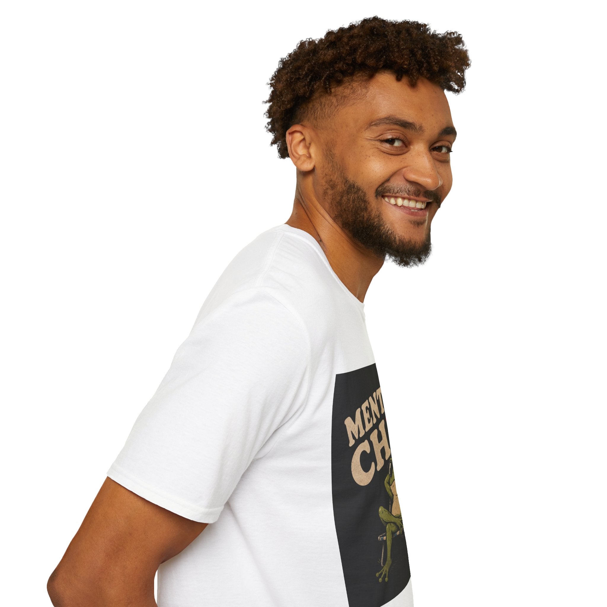 Mentally Chill Frog T-Shirt | Relaxed Cartoon Frog Graphic